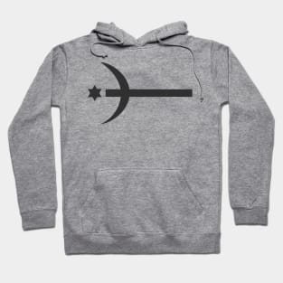 Combination of the three monotheistic religions symbols Hoodie